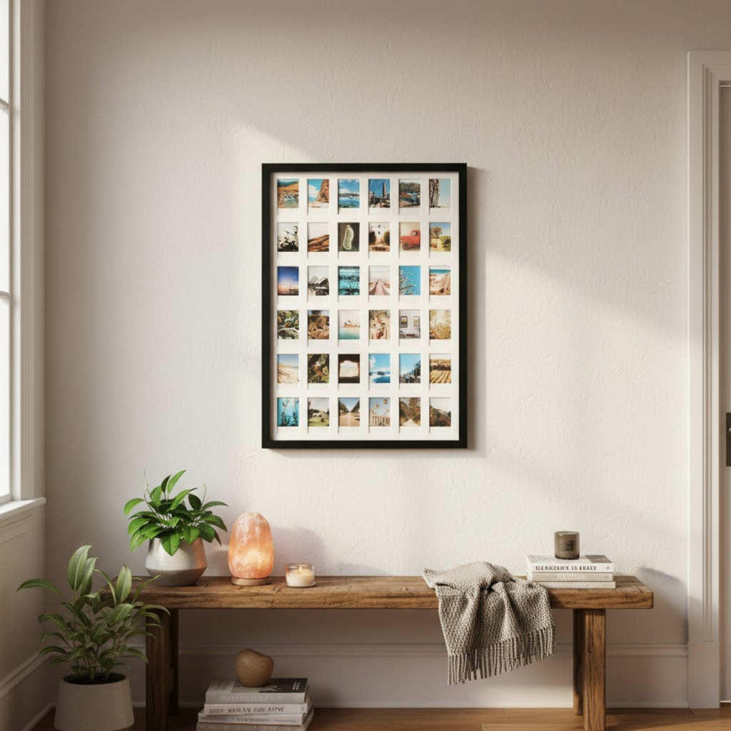 A2 Instax Mini Photo Mat Lifestyle Photo Wall Displa