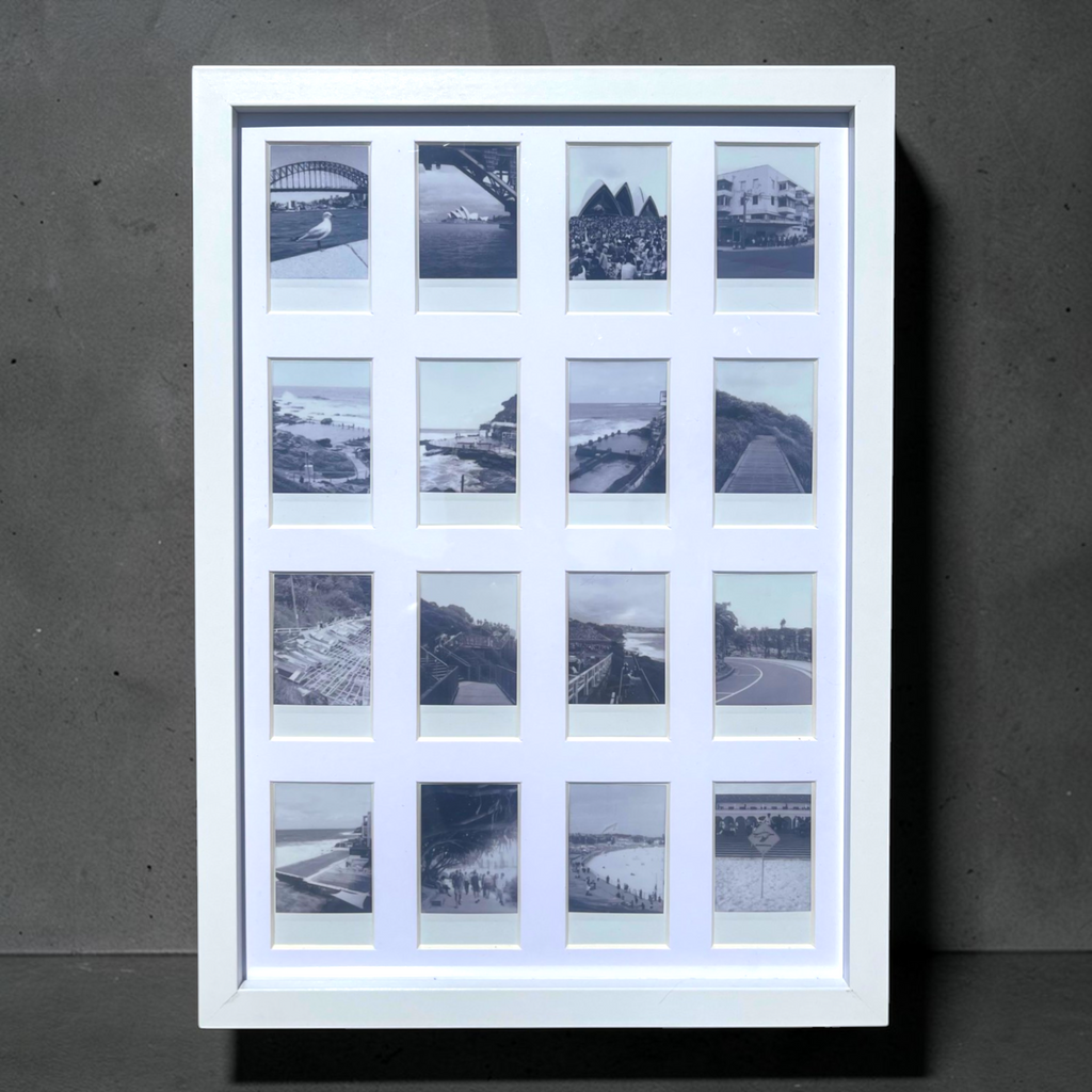 Filled A3 Instax Mini Photo Mat Polaroid Frame