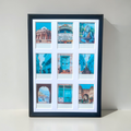 Filled A4 Instax Mini Photo Mat Polaroid Frame 