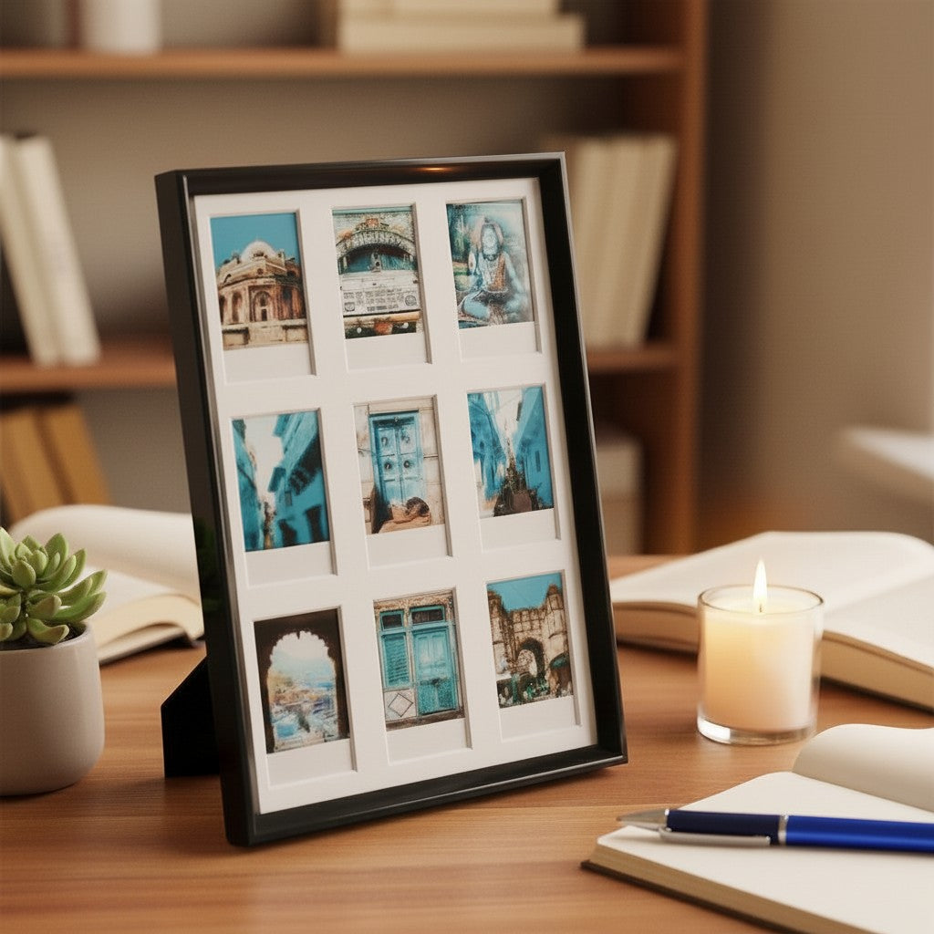 Lifestyle A4 Instax Mini Photo Mat Polaroid Wall Display