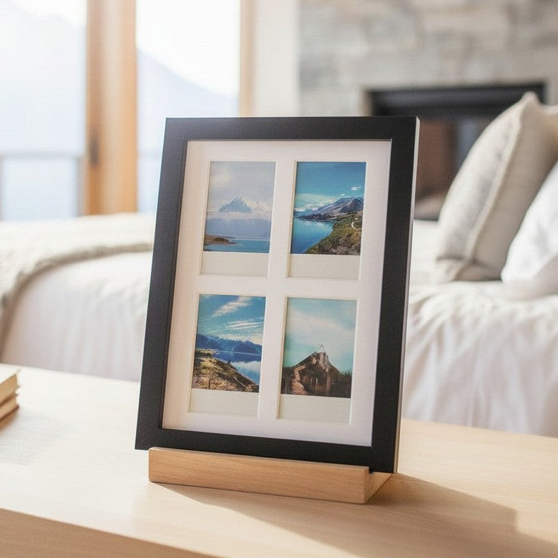 Lifestyle A5 Instax Mini Photo Mat Polaroid Frame In Bedroom